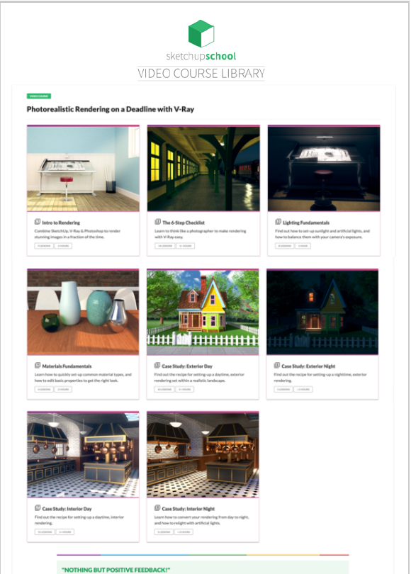 Photorealistic Rendering on a Deadline with V-Ray — one of the courses in the Video Course Library