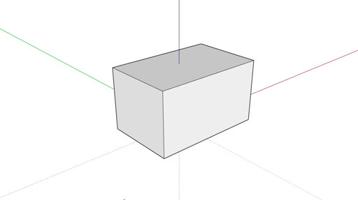 The finished box with softened edges appearing twisted