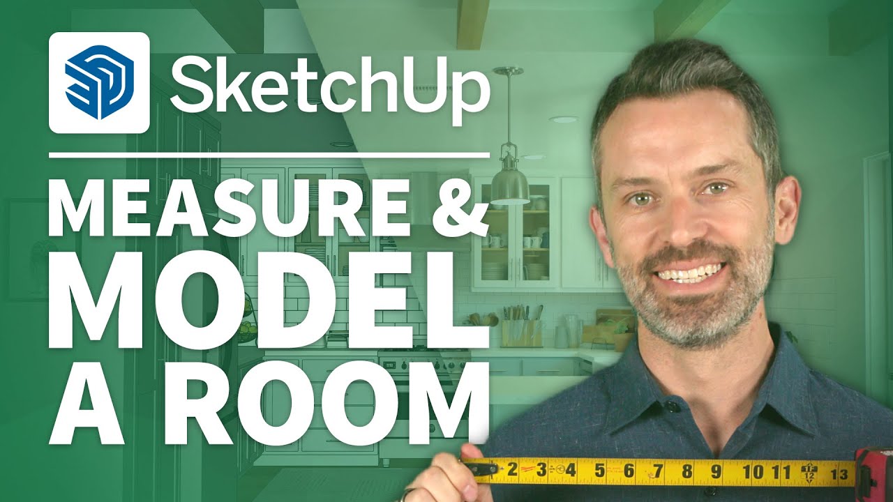 How to Measure & Model a Room in SketchUp — video thumbnail